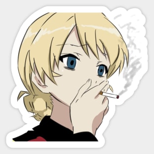 Darjeeling Smoking Sticker